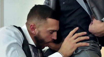 Men in Suits Emir Boscatto and Enzo Rimenez Fuck