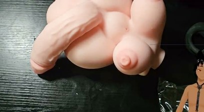 Should you put your dick in it!? - I got this Futa toy, with a massive cock and nice ass