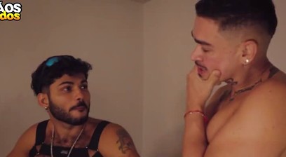 criando conteudo com o amigo - gabs e aquele ton