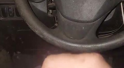 Using Pink Panties to Jerk off in My Car.