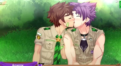 Scene 10 - Yoichi fucked Keitaro, confessing his love for him (russian voice)