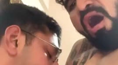 Indian gay pornstar Carl with his big nipple fucked hard