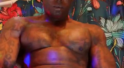 New Porn: BBC Worship Hallelujah Johnson, Tall Dark Chocolate Muscles Tattoos Hairy BBC Hallelujah J