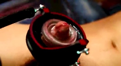The machine brings you to a powerful cumshot! It was brutal!