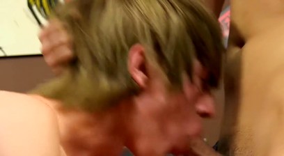 Mesmerizing 18yo Kyle Eldritch Spills Jizz after Breeding