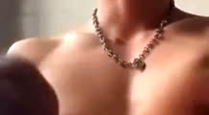 Handsome boy fap in cam
