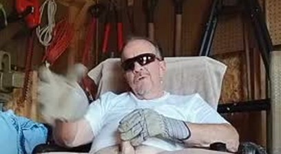 Bating out in the shed...