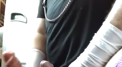 The horny sissy boi cums twice so hot