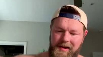 Tall Hunk Fills a Glass With Load After Load of Sperm